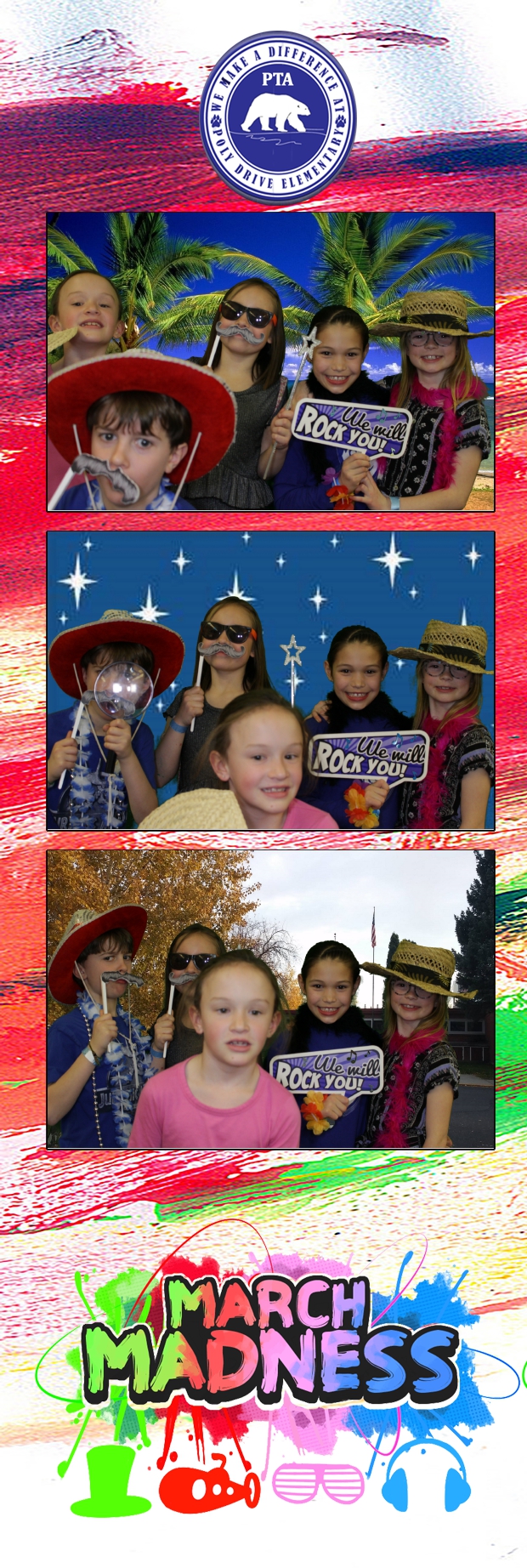 Poly Drive Elementary March Madness Carnival | View more photos from the event at gallery.photoboothbillings.com/u/PhotoBoothBillings/Poly-Drive-Elementary-March-Madness-Carnival